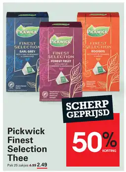 Sligro Pickwick Finest Selection Thee aanbieding
