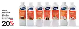 Sligro Debic Desserts aanbieding