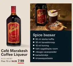 Sligro Café Marakesh Coffee Liqueur aanbieding