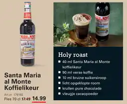 Sligro Santa Maria al Monte Koffielikeur aanbieding
