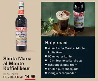 Sligro Santa Maria al Monte Koffielikeur aanbieding