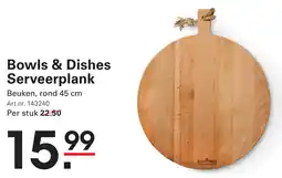 Sligro Bowls & Dishes Serveerplank aanbieding