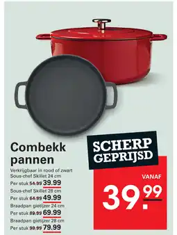 Sligro Combekk pannen aanbieding