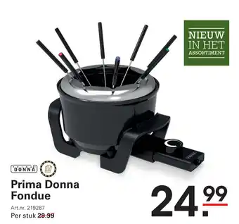 Sligro Prima Donna Fondue aanbieding