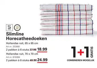 Sligro Slimline Horecatheedoeken aanbieding