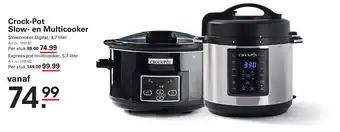 Sligro Crock Pot Slow en Multicooker aanbieding