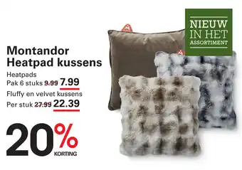 Sligro Montandor Heatpad kussens aanbieding