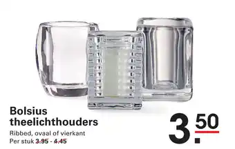 Sligro Bolsius theelichthouders aanbieding
