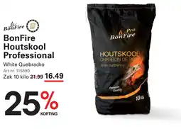 Sligro BonFire Houtskool Professional aanbieding