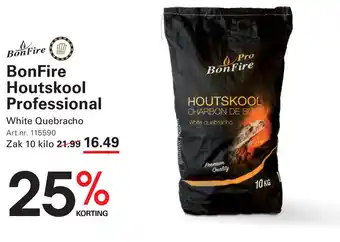 Sligro BonFire Houtskool Professional aanbieding