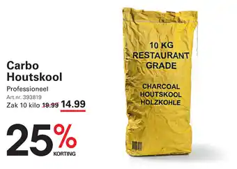 Sligro Carbo Houtskool aanbieding