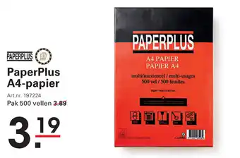 Sligro PaperPlus A4 papier aanbieding