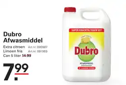 Sligro Dubro Afwasmiddel aanbieding