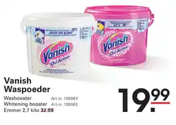 Sligro Vanish Waspoeder aanbieding