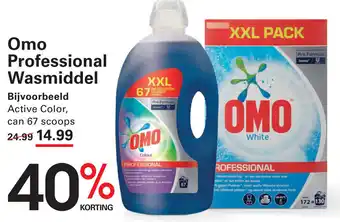 Sligro Omo Professional Wasmiddel aanbieding