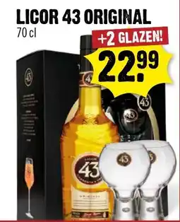 Dirck 3 Licor 43 original aanbieding