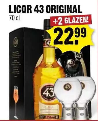 Dirck 3 Licor 43 original aanbieding