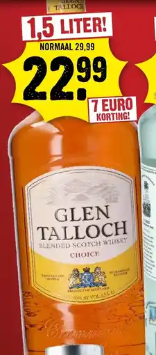 Dirck 3 Glen talloch aanbieding