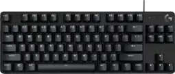 Coolblue Logitech G G413 TKL SE Mechanisch Gaming Toetsenbord Zwart aanbieding