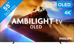 Coolblue Philips Ambilight 55'' OLED760 4K (2025) aanbieding