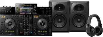 Coolblue Pioneer DJ XDJ-RR + Pioneer DJ HDJ-X5 Zwart + Pioneer VM70 (per paar) aanbieding