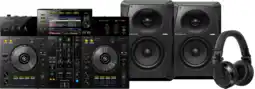 Coolblue Pioneer DJ XDJ-RR + Pioneer DJ HDJ-X7 Zwart + Pioneer VM50 (per paar) aanbieding