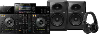 Coolblue Pioneer DJ XDJ-RR + Pioneer DJ HDJ-X7 Zwart + Pioneer VM70 (per paar) aanbieding