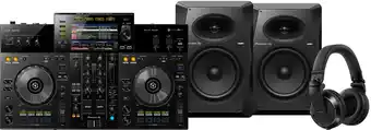 Coolblue Pioneer DJ XDJ-RR + Pioneer DJ HDJ-X7 Zwart + Pioneer VM80 (per paar) aanbieding