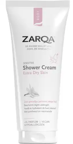 De Online Drogist Zarqa Body Sensitive Shower Cream aanbieding
