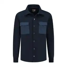 ANWB Mgo Luke Heren vest Shirt Collar Marineblauw aanbieding