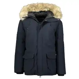 ANWB Geographical Norway Heren Parka Claude Blauw aanbieding