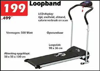 iTEK Loopband aanbieding