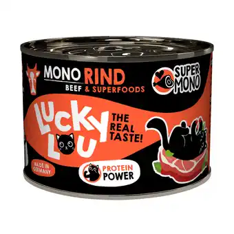 Zooplus Lucky Lou SuperMono 200 g - Voordeelpakket: 2 x 200 g Rind (DO NOT ACTIVATE) aanbieding