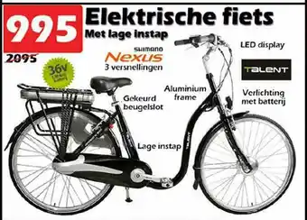 iTEK Elektrische Fiets Met Lage Instap aanbieding