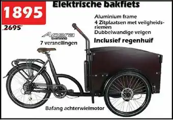 iTEK Elektrische Bakfiets aanbieding