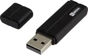 Conrad MyMEDIA My USB 2.0 Drive USB-stick 16 GB Zwart 69261 USB-A 2.0 aanbieding