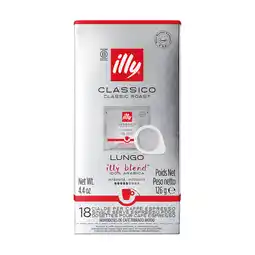 Koffievoordeel.nl illy Monodose Classico Lungo - 18 E.S.E. Pads aanbieding