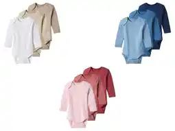 Lidl lupilu Set van 3 baby rompers aanbieding
