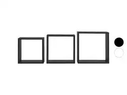 Lidl LIVARNO home 3 wandkubussen aanbieding