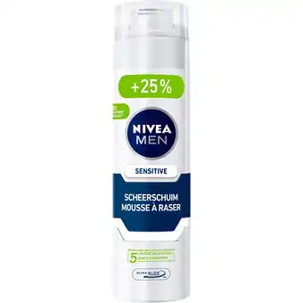 Jumbo Nivea Men Sensitive Scheerschuim 250 ML aanbieding
