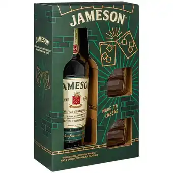 Dirck 3 Jameson Whiskey geschenkverpakking 70 cl aanbieding