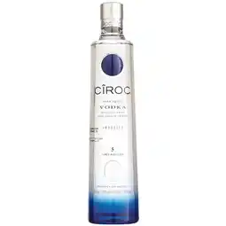 Dirck 3 Ciroc Vodka 70 cl aanbieding