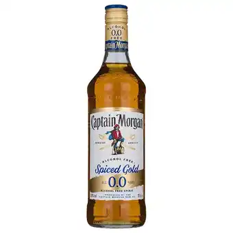 Dirck 3 Captain Morgan Spiced Gold 0.0 70 cl aanbieding
