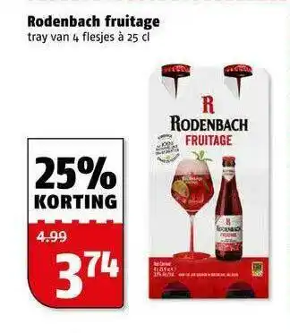 Poiesz Rodenbach Fruitage aanbieding