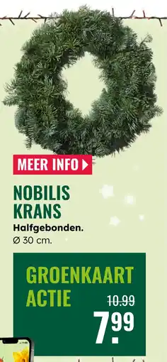 GroenRijk Nobilis krans aanbieding