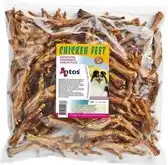 Bol.com 1 kg Gedroogde Kippenpoten Natuurlijke Snacks Hond Glutenvrij Kippen Looppoten Honden Hondensnack aanbieding