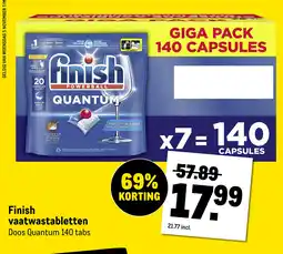 Makro Finish vaatwastabletten aanbieding
