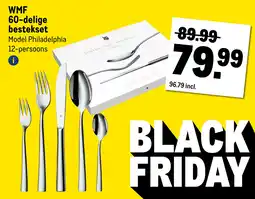 Makro Wmf 60-delige bestekset aanbieding