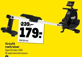 Makro Virtufit roeitrainer aanbieding