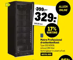 Makro Metro professional drankenkoelkast aanbieding